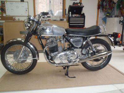 Michael Bailey's Norton Project Bike Image